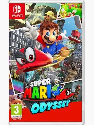 Jaquette de Super Mario Odyssey